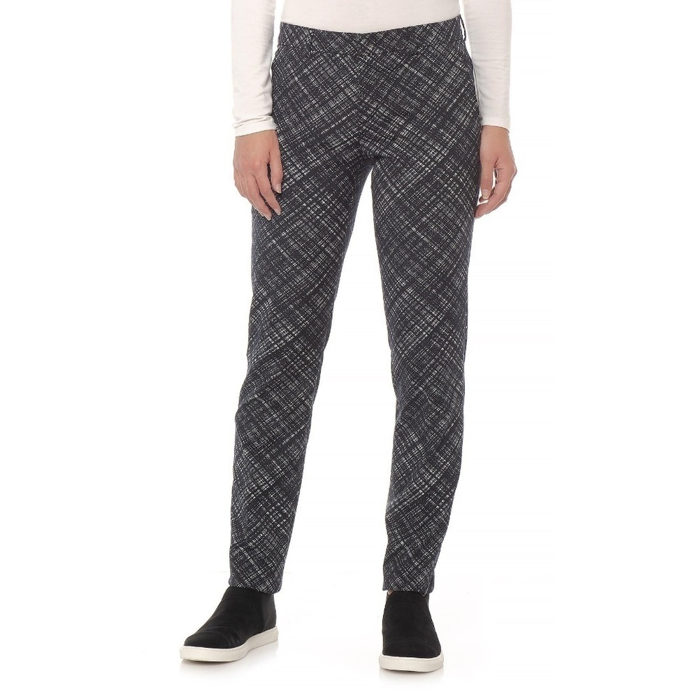 Sonia Bogner Blue Lelia Pants - Blue & White Print, Size L6